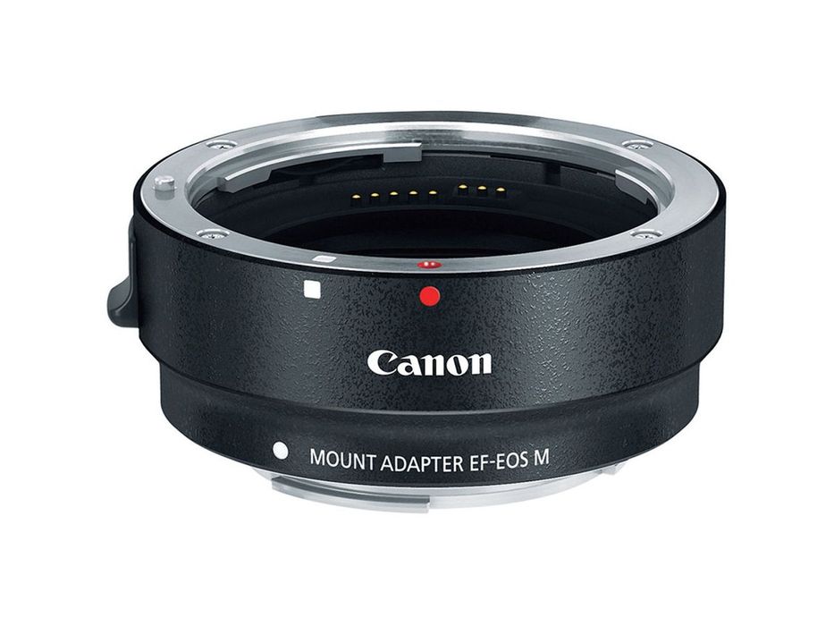 Canon EF 50mm Obiectiv Foto DSLR F1.8 STM și adaptor EF EFM
