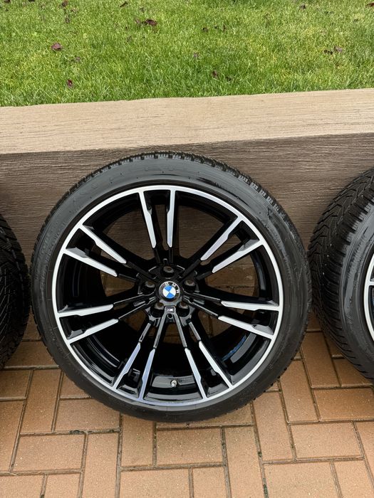 Jante BMW M5 F90 706M 20" + Hankook iarnă, ca noi, doar 3.000 km