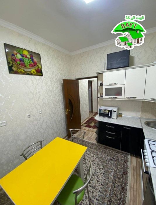 •2/2/7, Сергели 6а, 57м²,Евро+мебель+техника продаётся квартира