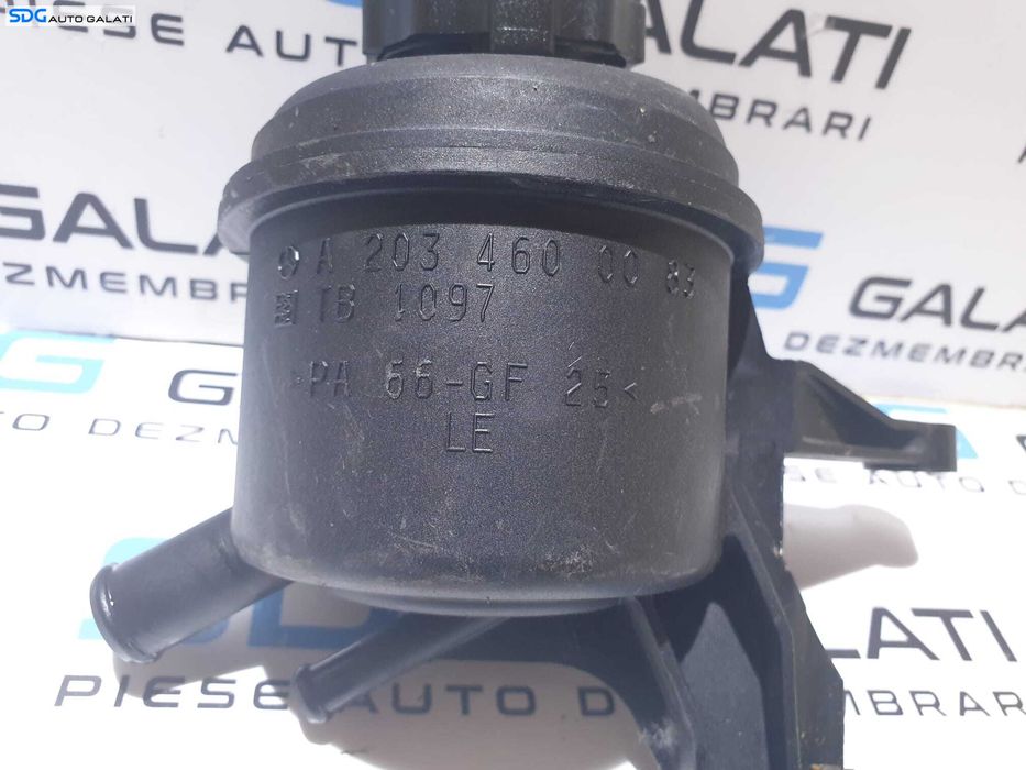 Rezervor Vas Ulei Lichid Servo Directie Servodirectie Mercedes Clasa C Class W203 C220 2.2 CDI 2001 - 2009 Cod A2034600083 [M5902]