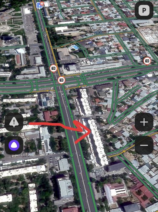 Юнусабад рн.  А. Темура. По улице Хидирали Эргашева. 4/9/9