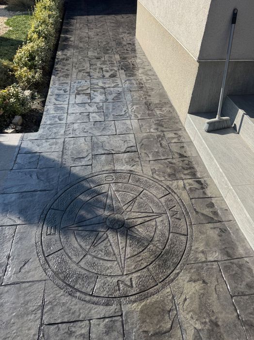 Щампован шлайфан бетон