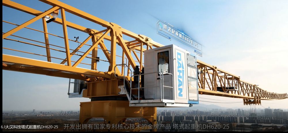 Башенный кран Официальный дилер DAHAN в Узбекистане.