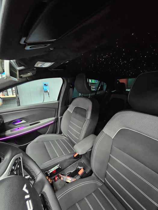 Material textil/alcantara retapitare Dacia + kit plafon instelat