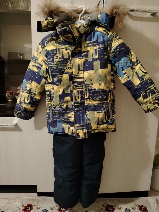 Зимняя куртка комбинезон