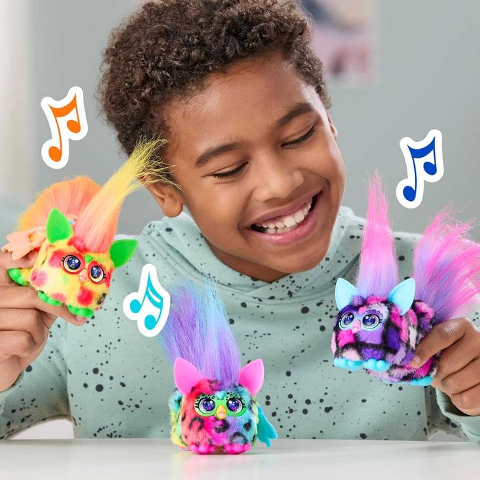 HASBRO DJ FURBY Furblets плюшена интерактивна играчка с 45 звука Фърби