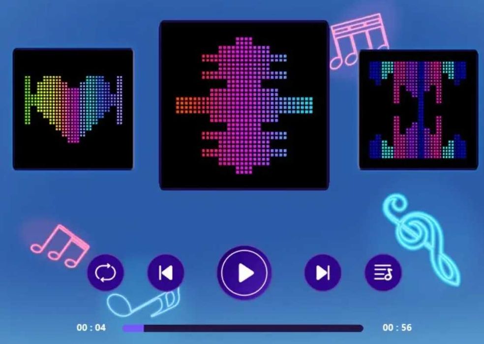 Пиксельная LED-панель (32×32)