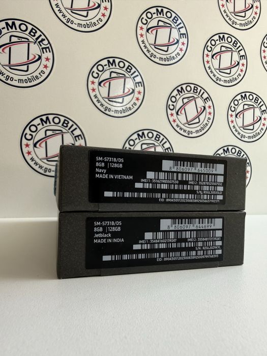 Samsung Galaxy S25 FE - 128 GB - Navy/Jetblack - Nou - Desigilat - Garantie