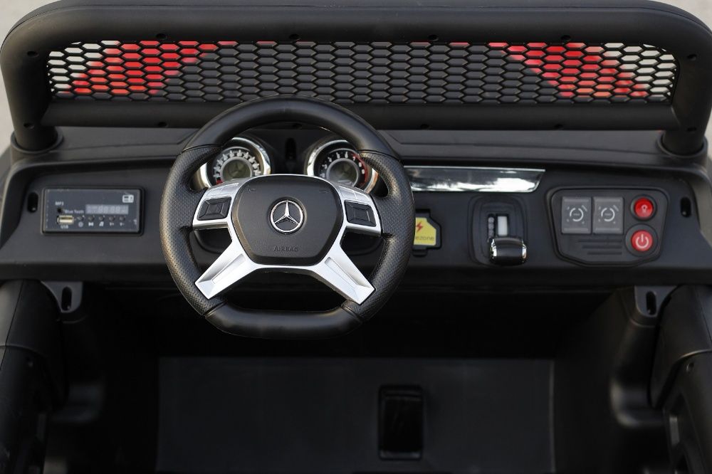 Masinuta electrica Kinderauto Mercedes UNIMOG STANDARD 12V #Rosu