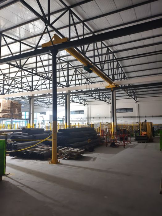 Metal konstruksiya tom naves moyka mastavoy kran gruzavoy lift .