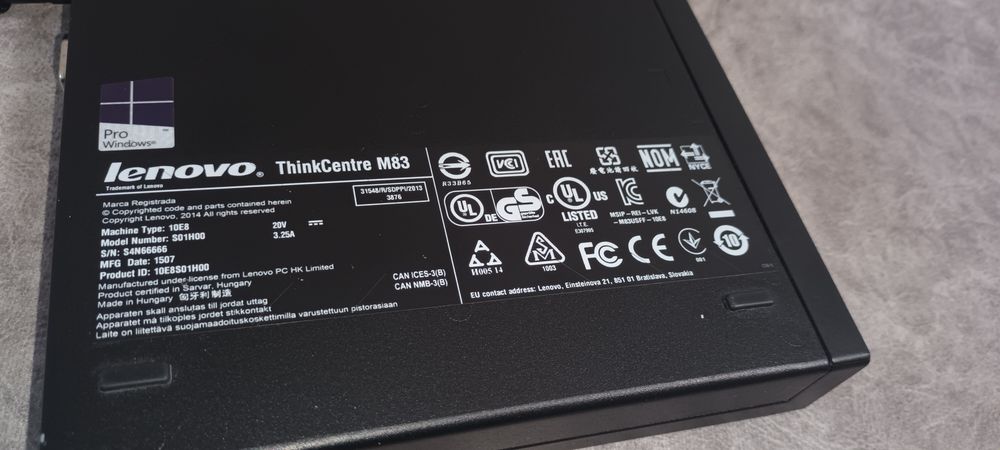 Lenovo Mini ThinkCentre M83