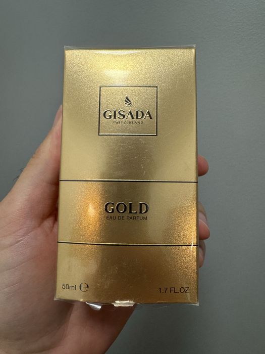 Gisada Gold 50ml EDP, nou, sigilat, 100% original cu posibilitate verificare in persoana