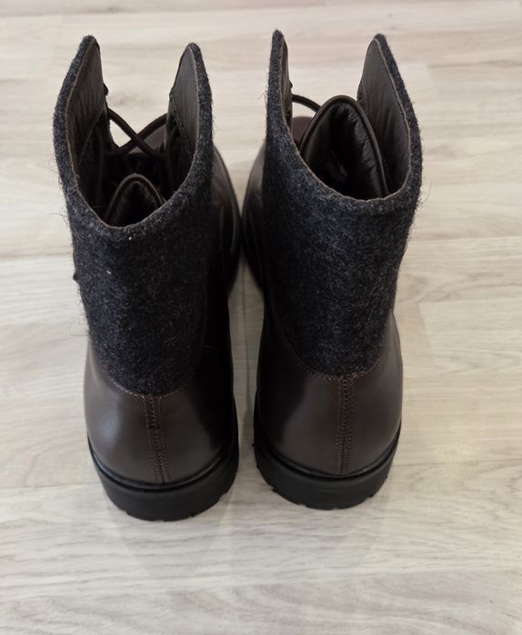 Мъжки боти естествена кожа Armani Jeans