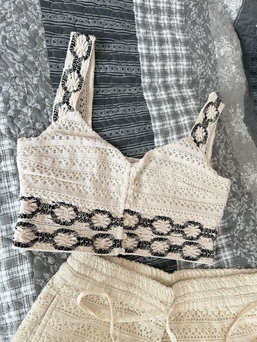 Летен сет - топ и къси гащи