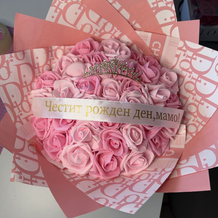 Вечен букет / букет от вечни рози