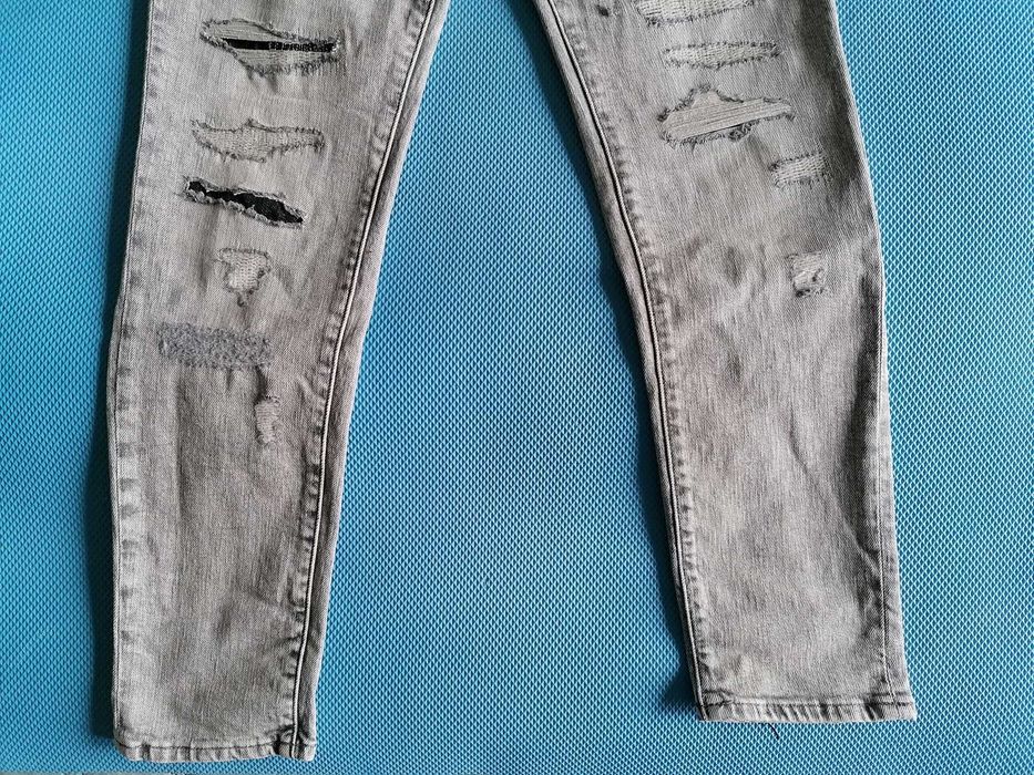 Мъжки Skinny Jeans [H&M] [Размер: 28/30] [Цвят: Сив]