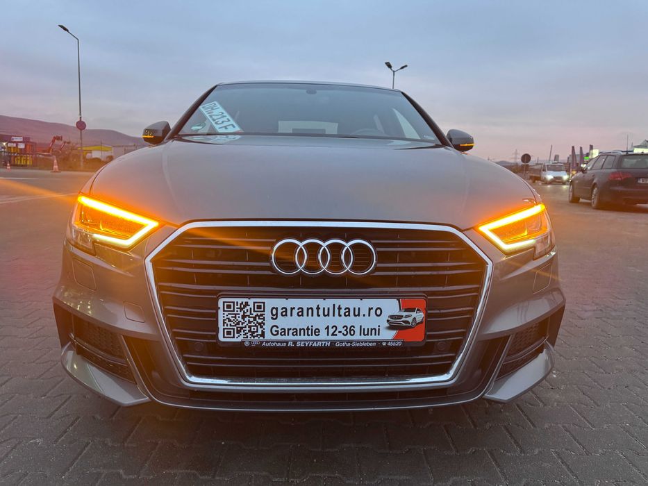 Audi A3  S-Line An 12/2016  2.0 TDI -150 CP - EURO 6 - RAR-ul efectuat