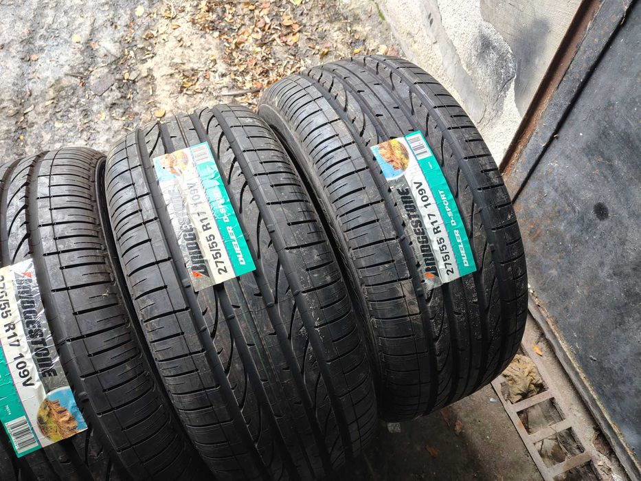 4бр.НОВИ летни гуми BRIDGESTONE 275 55 17 цена за брой
