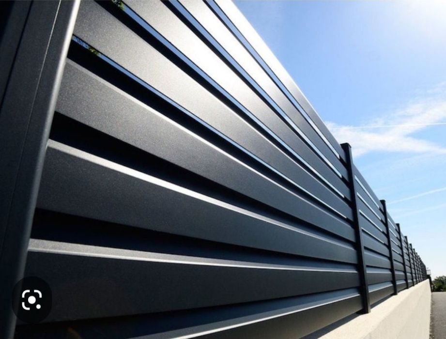 17) Жалюзи, заборы, из металла.