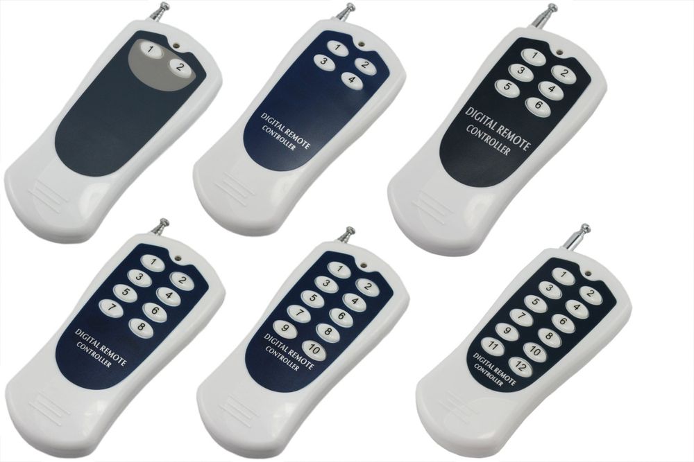 Беспроводной пульт дистанционного управления 8/12/18 каналов 433 МГц