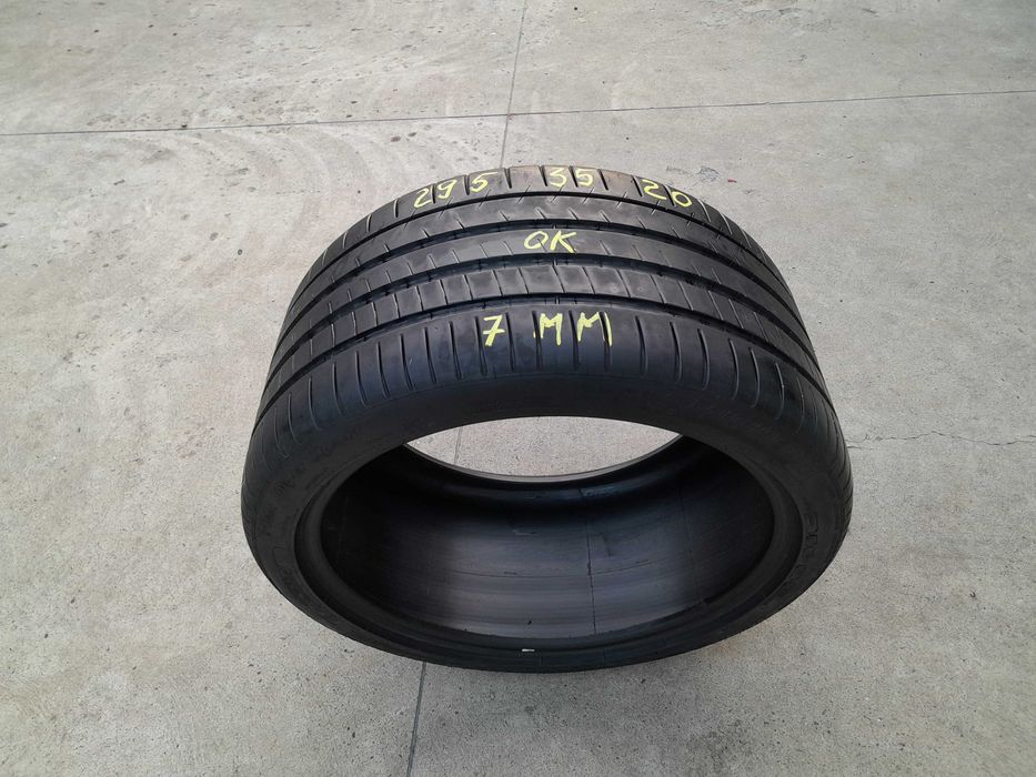 O anvelopa de vara 295 35 20 michelin super sport profil de 7 mm