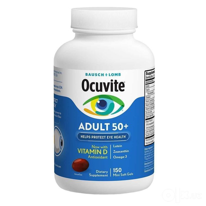Окувит для глаз 50+ Ocuvite Adult 50+ 150 капсул