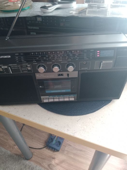 Radio Casetofon Tec Telefunchen .  perfect funcțional