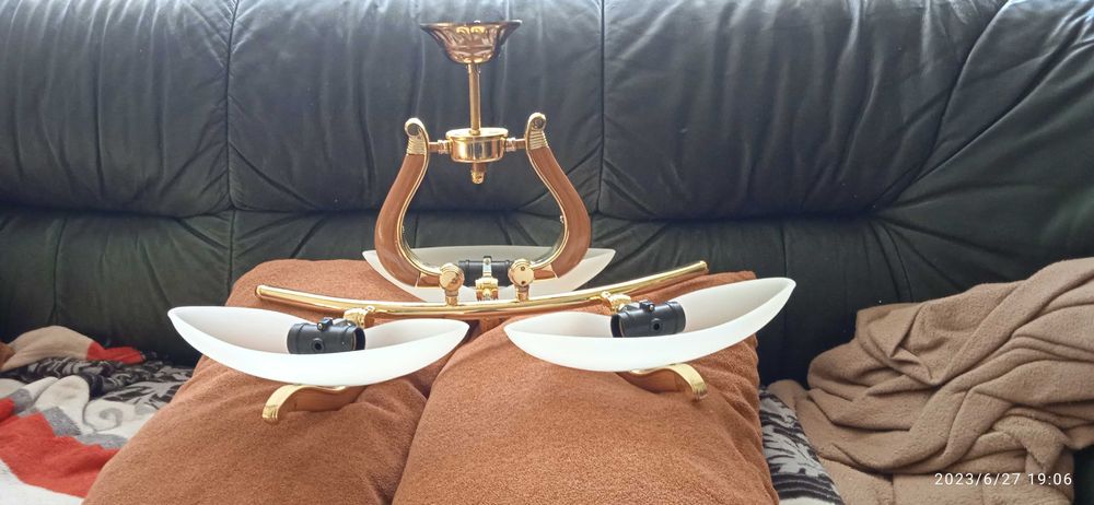 Люстра "Tinco" потолочная  3-х рожковая (3х2 лампочки)