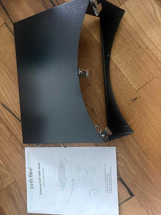 Grill Table Shelf for 57cm Weber Master-Touch & Kettle Charcoal Grill