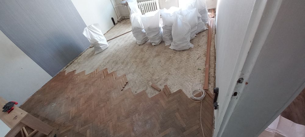 Паркет с ламела 40х2см _ 18м2