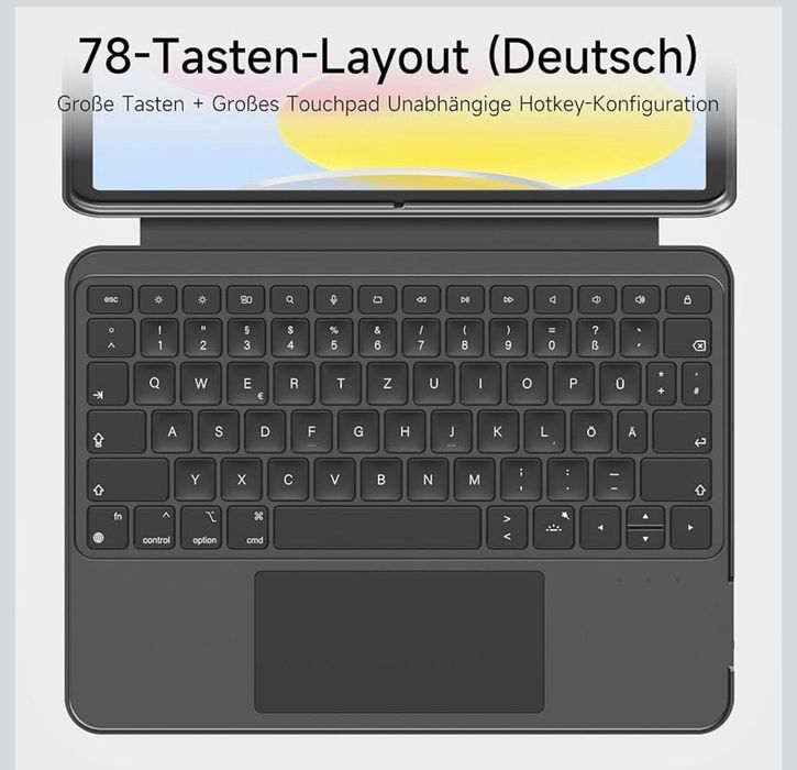 Немска Клавиатура кейс за iPad 10gen &A16