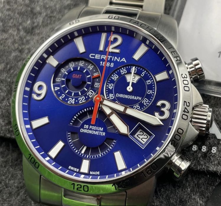 Certina DS Podium Chronograph GMT