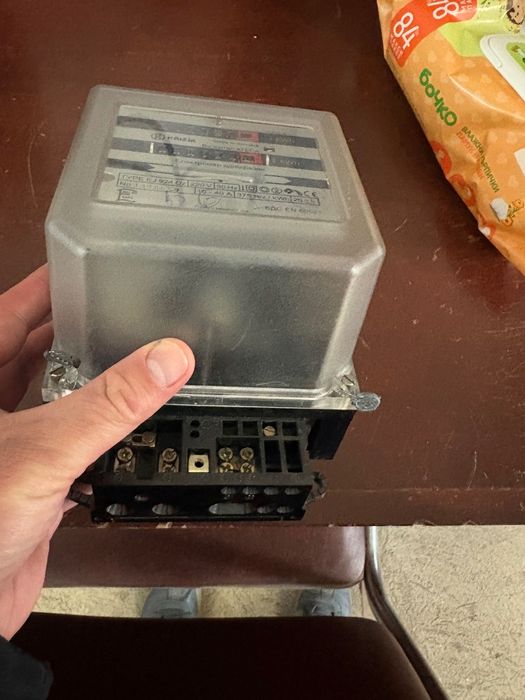 Електромер за времянка