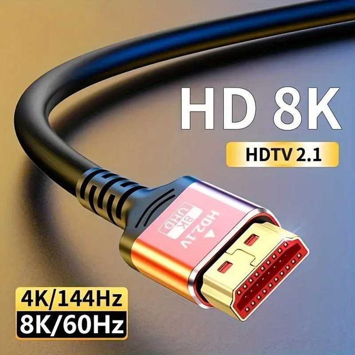 HDMI 2.1V 48Gbps "MAX FPS" I-ZCLIVE* HDTV 2.1 8K/60Hz, 4K/120Hz-240Hz!