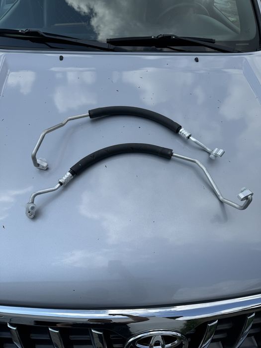 Компрессор кондиционера Прадо 120 gx 470 зеркало заднего вида шланг