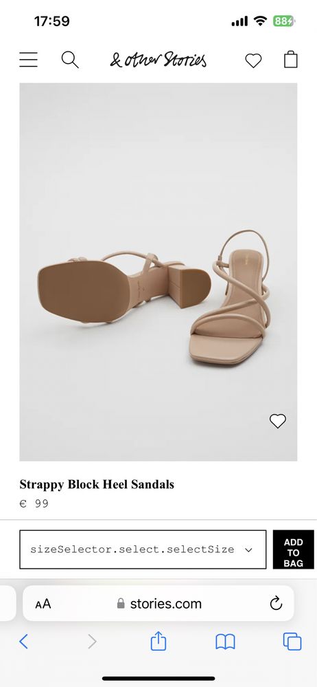 Other discount stories sandales
