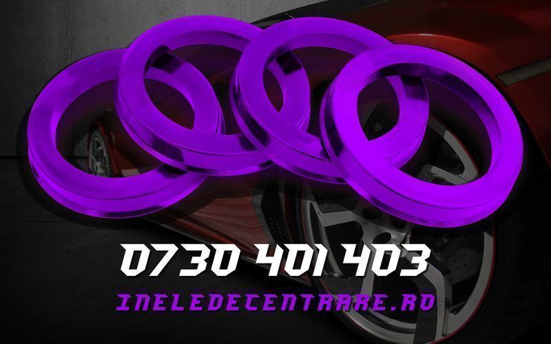 INELE CENTRARE/GHIDAJ/GHIDARE jante 71.6 - 56.6 mm si alte dimensiuni