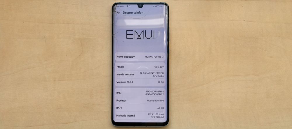 Huawei P30 Pro_128GB/6GB RAM_Culoare Aurora_Functional 10/10 //340 lei