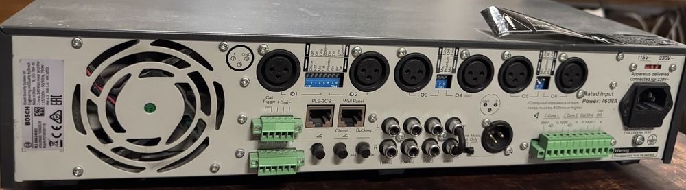 Amplificator Bosch PLE-2MA240-EU