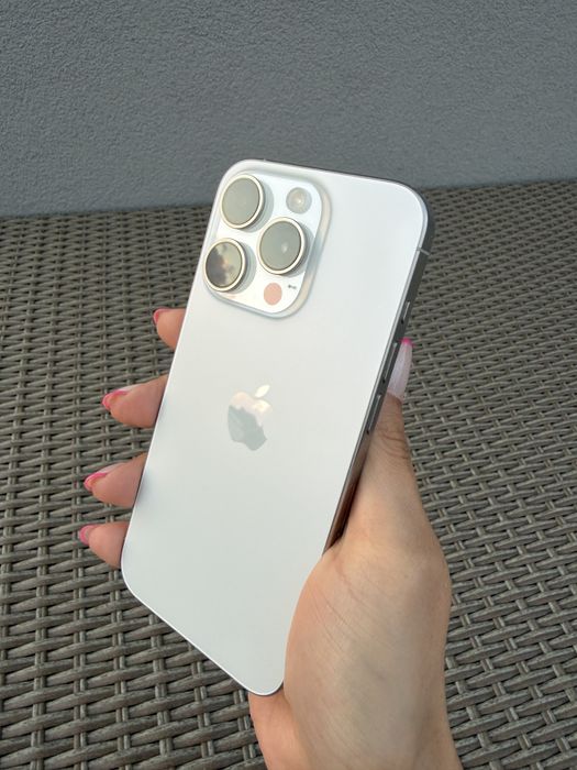 iPhone 15 Pro - 128GB, White titanium