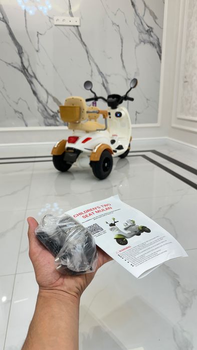 Детский мотоцикл трицикл с подсветкой до 6 лет | Успейте купить!