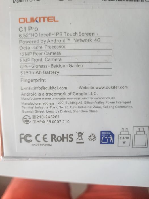 Oukitel C1 PRO 256GB