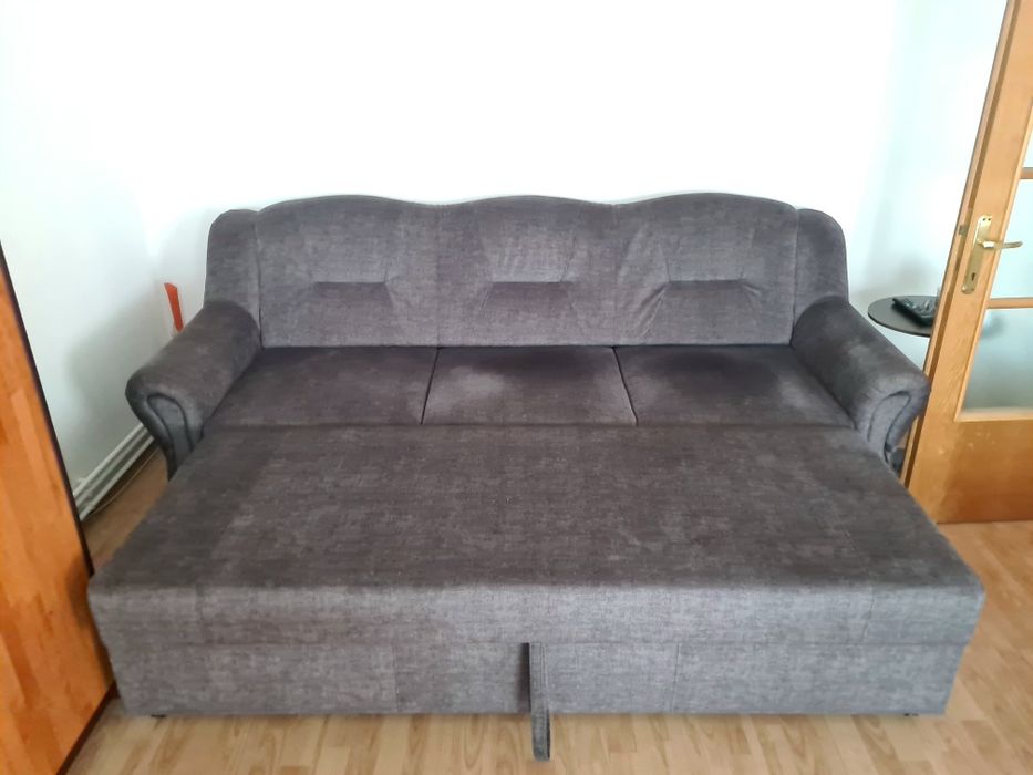 Set canapea extensibilă 3 locuri + 2 fotolii cu depozitare – ca noi