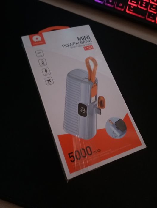 Mini power bank 5000mAh