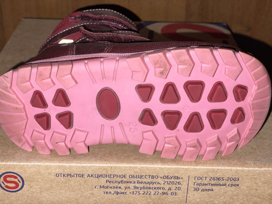 Зимние сапожки