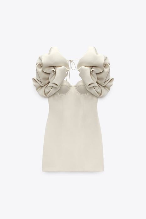 Rochie satinata Zara limited edition