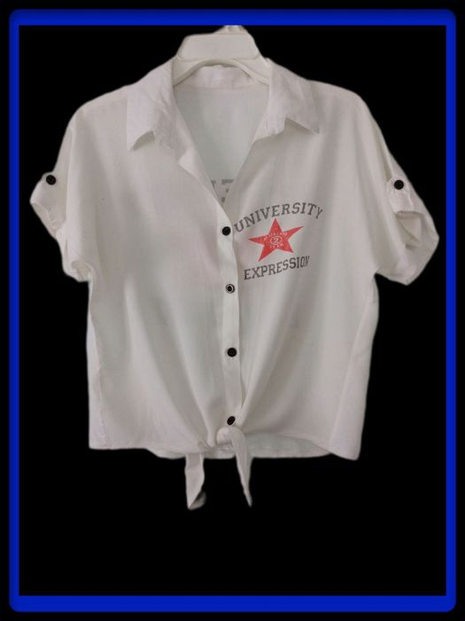 Женская рубашка и жилет