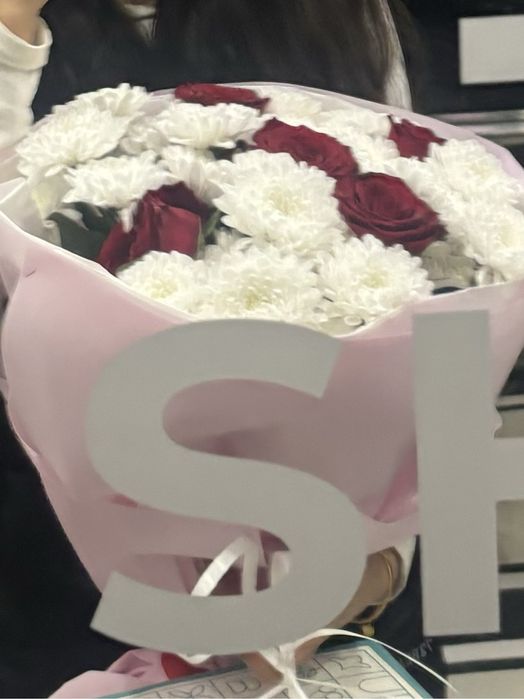 букет цветы свежие