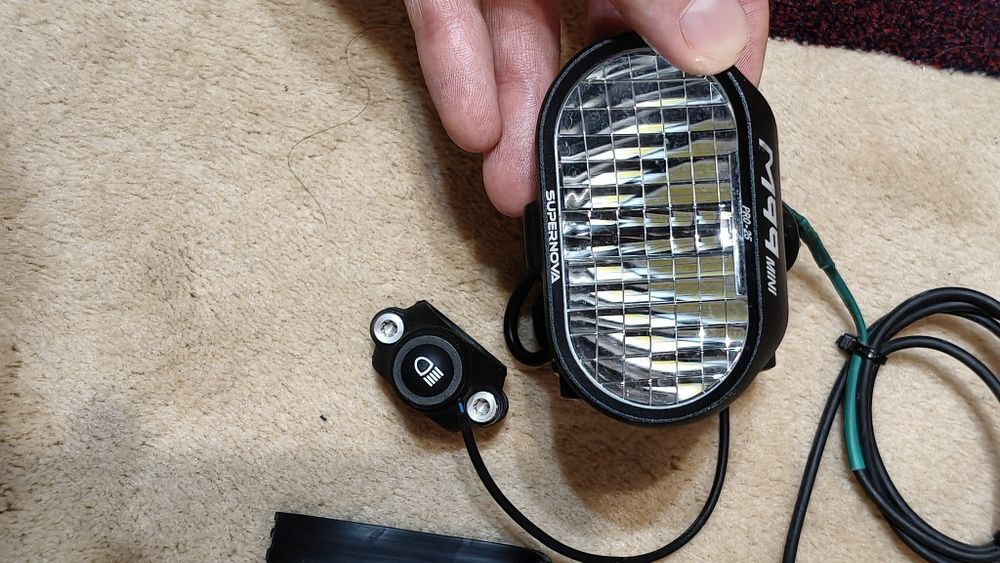 Far ebike bosch, supernova m99 mini  faza scurtă și lunga