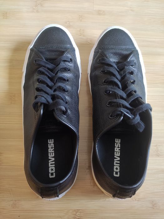 Pantofi Converse Chuck Taylor Modern Leather Ox piele neagră măr. 41.5